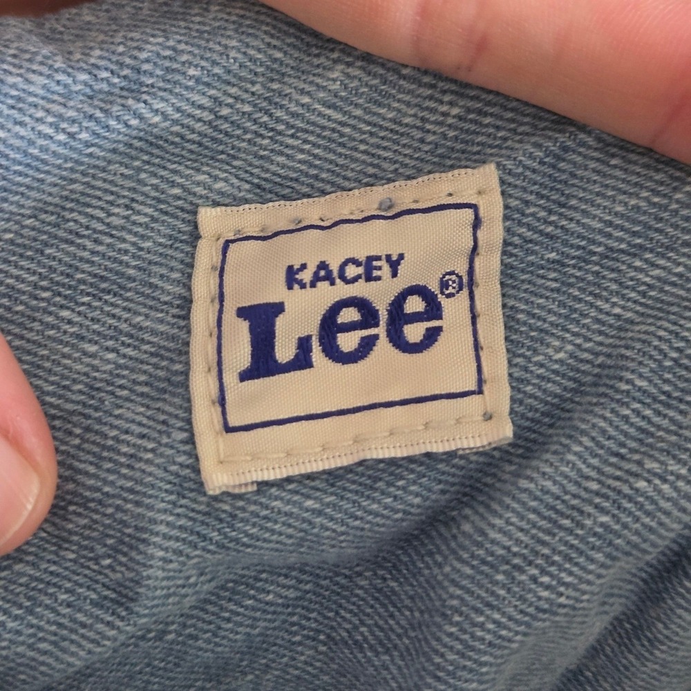 Lee x Kacey Musgraves Patchwork Tote Denim Bag Western Cowgirl Y2K Blue - Picture 10 of 10
